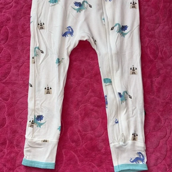 Kyte Baby Zippered Romper - Dragon